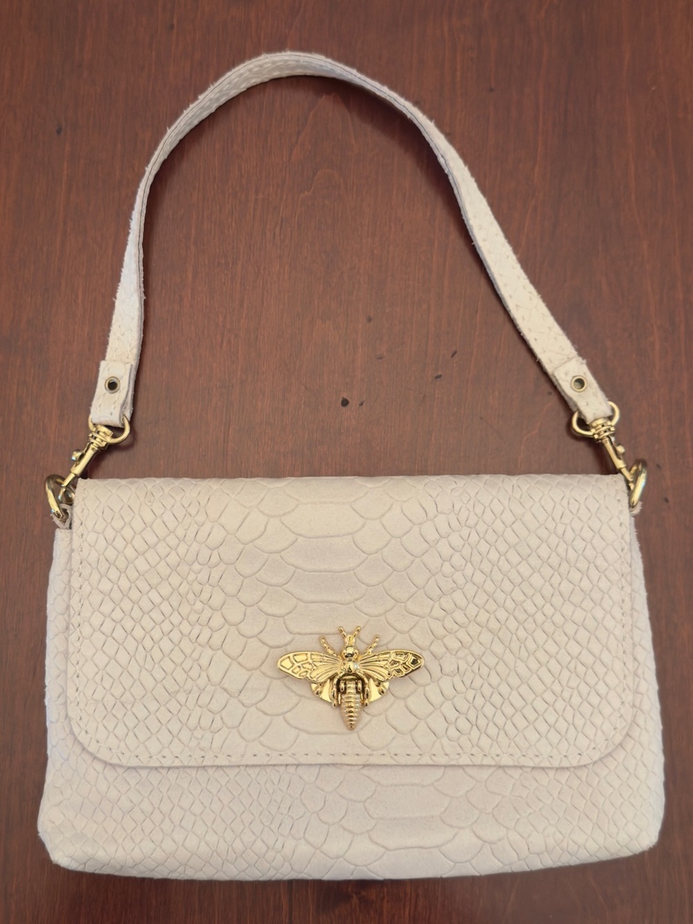 GF Leather Bee Handbag